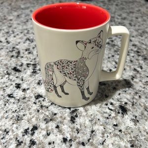 Starbucks holiday fox 12oz mug. Great condition!